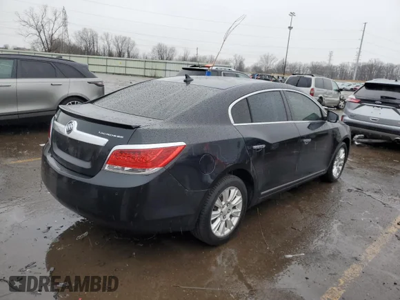 ✅ 2012 Buick LaCrosse Premium 1 • VIN: 1G4GD5ER6CF356909 • Лот: 42482225. Опубліковано раніше на Copart з пробігом 130 001 миль. Безкоштовний доступ до архіву аукціонних продажів зі США та докладний звіт про історію автомобіля на DreamBid. Зображення 3.