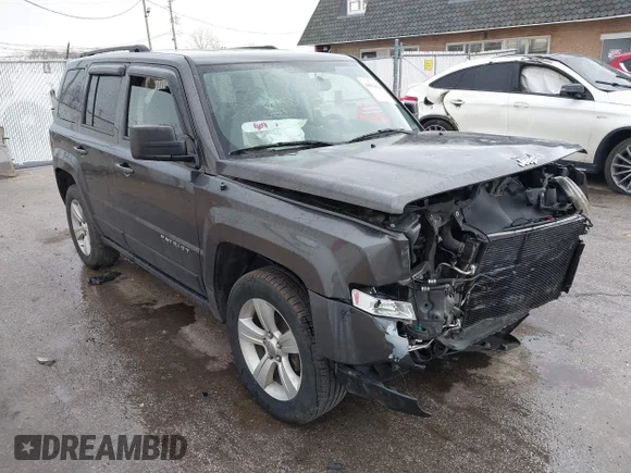 ✅ 2017 Jeep Patriot Sport • VIN: 1C4NJRBB4HD160120 • Lot: 44823828. Listed on IAAI with 119,214 mi. Free auction sales archive from the USA and detailed vehicle history report at DreamBid. Image 1.