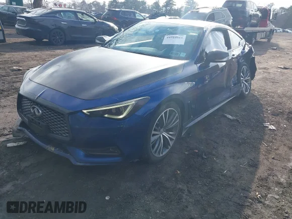 ✅ 2017 Infiniti Q60 Premium • VIN: JN1EV7EL6HM553486 • Лот: 44564811. Опубліковано раніше на IAAI з пробігом 104 340 миль. Безкоштовний доступ до архіву аукціонних продажів зі США та докладний звіт про історію автомобіля на DreamBid. Зображення 2.