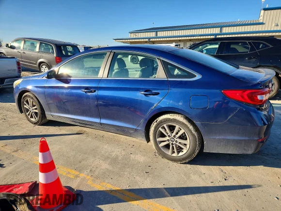 ✅ 2015 Hyundai Sonata SE • VIN: 5NPE24AFXFH030208 • Lot: 77310595. Wystawiony na Copart z przebiegiem Nie podano. Bezpłatny archiwum sprzedaży aukcyjnych z USA i szczegółowy raport historii pojazdu na DreamBid. Zdjęcie 2.