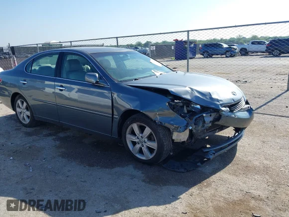 ✅ 2005 Lexus ES 350 • VIN: JTHBA30G155069616 • Lot: 42093544. Wystawiony na IAAI z przebiegiem 291 157 mil. Bezpłatny archiwum sprzedaży aukcyjnych z USA i szczegółowy raport historii pojazdu na DreamBid. Zdjęcie 1.