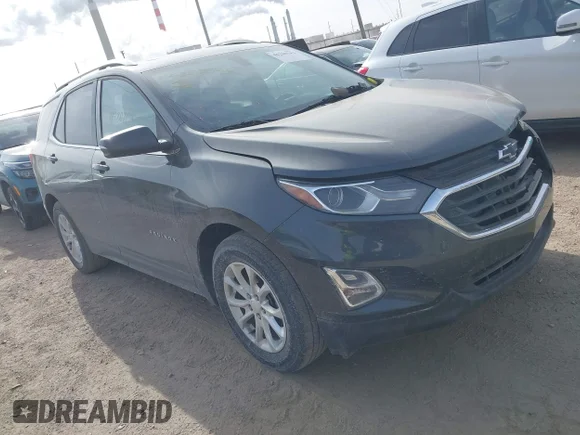 ✅ 2019 Chevrolet Equinox LT • VIN: 2GNAXKEV1K6105552 • Lot: 44208543. Wystawiony na IAAI z przebiegiem 209 301 mil. Bezpłatny archiwum sprzedaży aukcyjnych z USA i szczegółowy raport historii pojazdu na DreamBid. Zdjęcie 1.