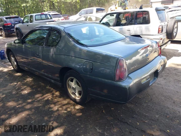 ✅ 2004 Chevrolet Monte Carlo LS • VIN: 2G1WW12E549314304 • Lot: 42527204. Wystawiony na IAAI z przebiegiem 182 837 mil. Bezpłatny archiwum sprzedaży aukcyjnych z USA i szczegółowy raport historii pojazdu na DreamBid. Zdjęcie 3.