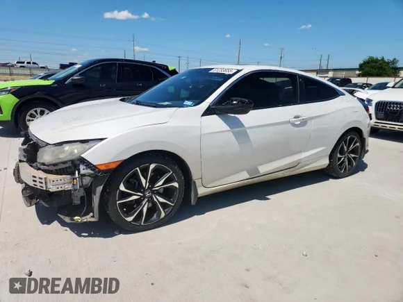 ✅ 2018 Honda Civic Si • VIN: 2HGFC3A50JH752485 • Lot: 61233655. Listed on Copart with 80,862 mi. Free auction sales archive from the USA and detailed vehicle history report at DreamBid. Image 1.