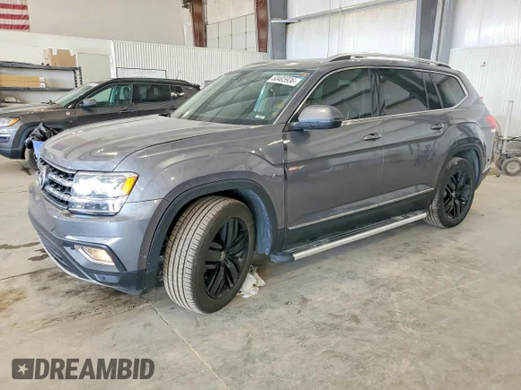 ✅ 2019 Volkswagen Atlas SEL Premium • VIN: 1V2NR2CA2KC524830 • Лот: 60405936. Опубліковано раніше на Copart з пробігом 67 976 миль. Безкоштовний доступ до архіву аукціонних продажів зі США та докладний звіт про історію автомобіля на DreamBid. Зображення 1.