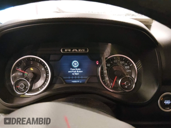 ✅ 2019 Ram 1500 Big Horn • VIN: 1C6SRFFT2KN692259 • Lot: 44148192. Wystawiony na IAAI z przebiegiem 100 017 mil. Bezpłatny archiwum sprzedaży aukcyjnych z USA i szczegółowy raport historii pojazdu na DreamBid. Zdjęcie 7.