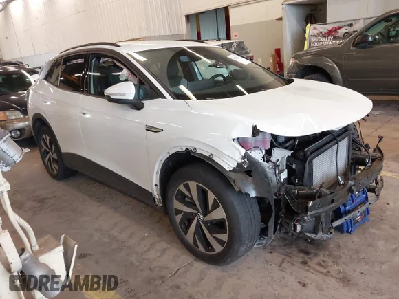 ✅ 2023 Volkswagen ID.4 Pro • VIN: 1V2DNPE83PC033639 • Lot: 41862414. Listed on IAAI with 19,721 mi. Free auction sales archive from the USA and detailed vehicle history report at DreamBid. Image 1.