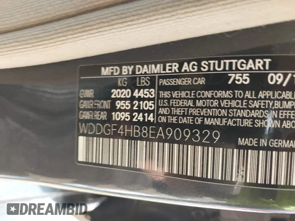 ✅ 2014 Mercedes-Benz C 250 Sport • VIN: WDDGF4HB8EA909329 • Lot: 45221993. Wystawiony na IAAI z przebiegiem 124 183 mil. Bezpłatny archiwum sprzedaży aukcyjnych z USA i szczegółowy raport historii pojazdu na DreamBid. Zdjęcie 9.