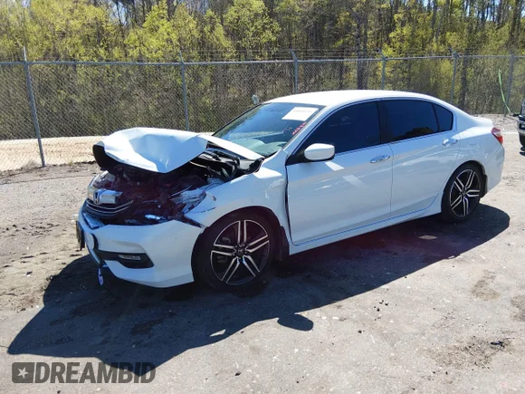 ✅ 2017 Honda Accord Sport SE • VIN: 1HGCR2F15HA292492 • Lot: 44601035. Wystawiony na IAAI z przebiegiem 128 293 mil. Bezpłatny archiwum sprzedaży aukcyjnych z USA i szczegółowy raport historii pojazdu na DreamBid. Zdjęcie 2.