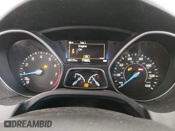 ✅ 2016 Ford Focus SE • VIN: 1FADP3F29GL378064 • Lot: 45387499. Wystawiony na IAAI z przebiegiem 86 720 mil. Bezpłatny archiwum sprzedaży aukcyjnych z USA i szczegółowy raport historii pojazdu na DreamBid. Zdjęcie 7.