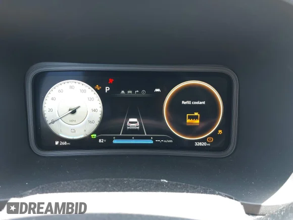✅ 2022 Hyundai Kona Limited • VIN: KM8K53AG9NU154242 • Лот: 45329980. Опубликован ранее на IAAI с пробегом 32 820 миль. Бесплатный доступ к архиву аукционных продаж из США и подробный отчёт об истории автомобиля на DreamBid. Изображение 7.