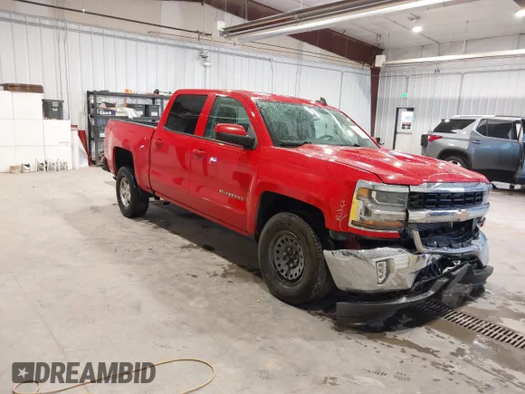 ✅ 2016 Chevrolet Silverado 1500 LT • VIN: 3GCUKREC8GG206563 • Lot: 45219988. Listed on IAAI with 112,500 mi. Free auction sales archive from the USA and detailed vehicle history report at DreamBid. Image 1.