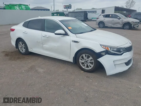 ✅ 2016 Kia Optima LX • VIN: KNAGT4L37G5086632 • Lot: 44738343. Listed on IAAI with 132,209 mi. Free auction sales archive from the USA and detailed vehicle history report at DreamBid. Image 6.