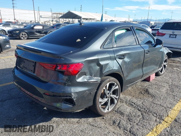✅ 2023 Audi A3 Premium • VIN: WAUAUDGY8PA085666 • Лот: 44107708. Опубликован ранее на IAAI с пробегом Не указан. Бесплатный доступ к архиву аукционных продаж из США и подробный отчёт об истории автомобиля на DreamBid. Изображение 4.