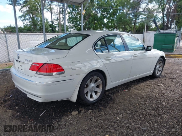 ✅ 2006 BMW 7 Series 750i • VIN: WBAHL83586DT04272 • Lot: 43068372. Wystawiony na IAAI z przebiegiem 144 074 mil. Bezpłatny archiwum sprzedaży aukcyjnych z USA i szczegółowy raport historii pojazdu na DreamBid. Zdjęcie 4.