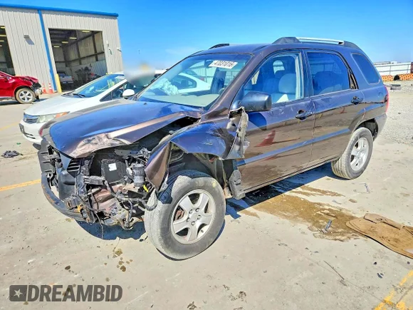 ✅ 2007 Kia Sportage LX • VIN: KNDJF724377389844 • Лот: 47031016. Опубликован ранее на Copart с пробегом 176 179 миль. Бесплатный доступ к архиву аукционных продаж из США и подробный отчёт об истории автомобиля на DreamBid. Изображение 1.