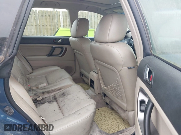 ✅ 2007 Subaru Legacy Outback Limited • VIN: 4S4BP62C377308064 • Lot: 44983087. Wystawiony na IAAI z przebiegiem 177 512 mil. Bezpłatny archiwum sprzedaży aukcyjnych z USA i szczegółowy raport historii pojazdu na DreamBid. Zdjęcie 8.