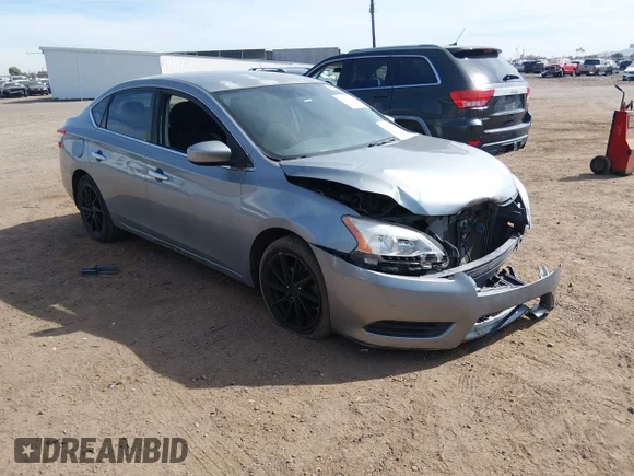 ✅ 2014 Nissan Sentra SV • VIN: 3N1AB7AP9EY330027 • Lot: 44457282. Wystawiony na IAAI z przebiegiem 241 140 mil. Bezpłatny archiwum sprzedaży aukcyjnych z USA i szczegółowy raport historii pojazdu na DreamBid. Zdjęcie 1.