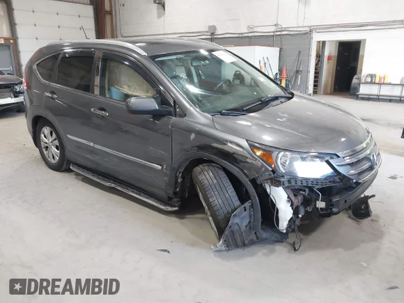✅ 2013 Honda CR-V EX-L • VIN: 5J6RM4H71DL063711 • Lot: 45023399. Listed on IAAI with 103,870 mi. Free auction sales archive from the USA and detailed vehicle history report at DreamBid. Image 1.