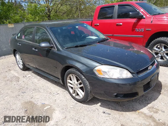 ✅ 2014 Chevrolet Impala LTZ • VIN: 2G1WC5E34E1109700 • Lot: 45093766. Listed on IAAI with 126,609 mi. Free auction sales archive from the USA and detailed vehicle history report at DreamBid. Image 1.