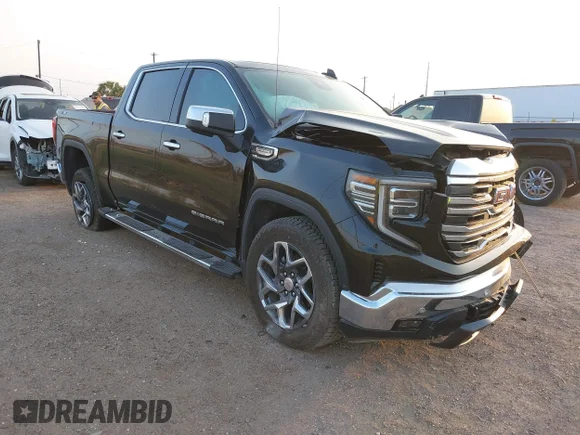 ✅ 2025 GMC Sierra 1500 SLT • VIN: 3GTUUDED8SG274781 • Lot: 44585526. Wystawiony na IAAI z przebiegiem 9 743 mil. Bezpłatny archiwum sprzedaży aukcyjnych z USA i szczegółowy raport historii pojazdu na DreamBid. Zdjęcie 1.