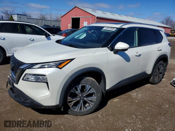 ✅ 2021 Nissan Rogue SV • VIN: 5N1AT3BB0MC728526 • Лот: 48643986. Опубліковано раніше на Copart з пробігом 169 140 миль. Безкоштовний доступ до архіву аукціонних продажів зі США та докладний звіт про історію автомобіля на DreamBid. Зображення 1.