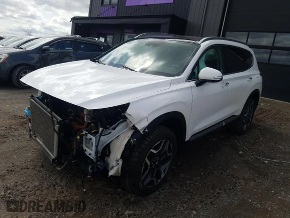✅ 2022 Hyundai Santa Fe Limited • VIN: KM8S7DA24NU044736 • Lot: 56739455. Listed on Copart with Not provided. Free auction sales archive from the USA and detailed vehicle history report at DreamBid. Image 1.