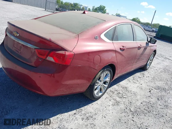 ✅ 2014 Chevrolet Impala LT • VIN: 1G1115SL1EU111221 • Lot: 45125653. Listed on IAAI with 209,818 mi. Free auction sales archive from the USA and detailed vehicle history report at DreamBid. Image 4.