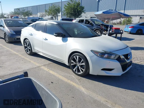 ✅ 2016 Nissan Maxima SR • VIN: 1N4AA6AP8GC392501 • Lot: 44635917. Listed on IAAI with 85,243 mi. Free auction sales archive from the USA and detailed vehicle history report at DreamBid. Image 1.