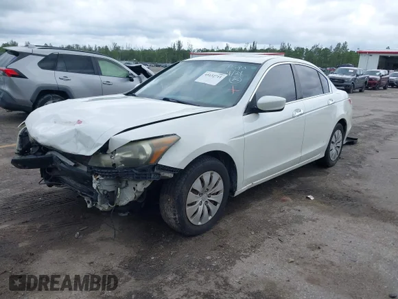 ✅ 2010 Honda Accord EX-L • VIN: 1HGCP3F86AA011900 • Lot: 45132711. Wystawiony na IAAI z przebiegiem 265 952 mil. Bezpłatny archiwum sprzedaży aukcyjnych z USA i szczegółowy raport historii pojazdu na DreamBid. Zdjęcie 2.