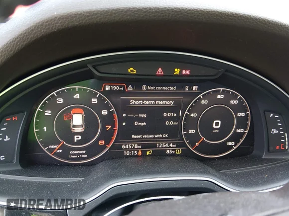✅ 2017 Audi Q7 Prestige • VIN: WA1VAAF71HD052832 • Lot: 45549435. Listed on IAAI with 64,578 mi. Free auction sales archive from the USA and detailed vehicle history report at DreamBid. Image 7.