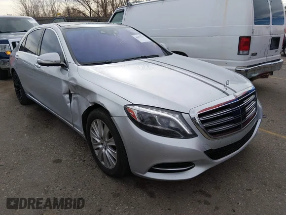 ✅ 2015 Mercedes-Benz S 550 • VIN: WDDUG8FB1FA184877 • Lot: 44451124. Listed on IAAI with 111,371 mi. Free auction sales archive from the USA and detailed vehicle history report at DreamBid. Image 1.
