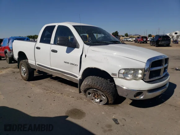 ✅ 2005 Dodge 2500 SLT • VIN: 3D7KS28D95G723280 • Lot: 72710904. Listed on Copart with Not provided. Free auction sales archive from the USA and detailed vehicle history report at DreamBid. Image 4.