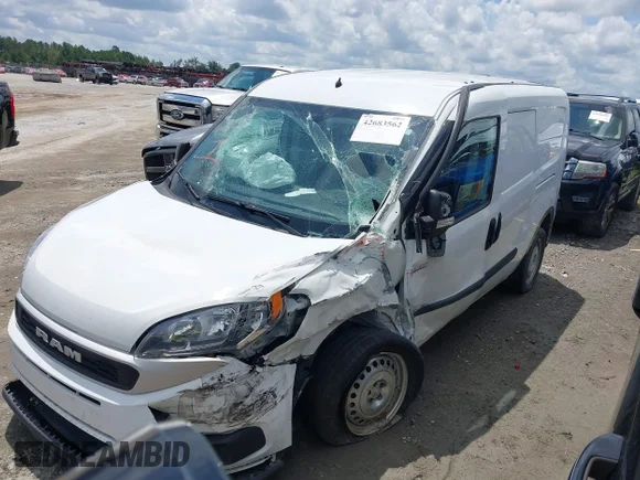 ✅ 2022 Ram ProMaster City Cargo Tradesman • VIN: ZFBHRFAB5N6Y63461 • Lot: 42683562. Wystawiony na IAAI z przebiegiem 60 490 mil. Bezpłatny archiwum sprzedaży aukcyjnych z USA i szczegółowy raport historii pojazdu na DreamBid. Zdjęcie 2.