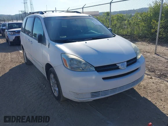 ✅ 2004 Toyota Sienna LE • VIN: 5TDBA23C94S007068 • Lot: 45281031. Listed on IAAI with 111,395 mi. Free auction sales archive from the USA and detailed vehicle history report at DreamBid. Image 1.