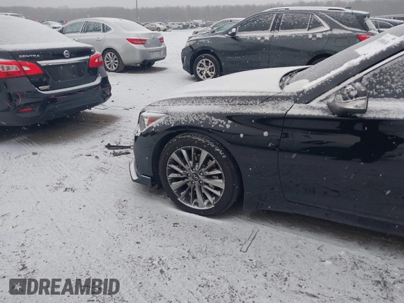✅ 2021 Infiniti Q50 Luxe • VIN: JN1EV7BR9MM754334 • Lot: 43808638. Wystawiony na IAAI z przebiegiem 62 874 mil. Bezpłatny archiwum sprzedaży aukcyjnych z USA i szczegółowy raport historii pojazdu na DreamBid. Zdjęcie 6.