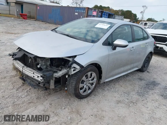 ✅ 2020 Toyota Corolla LE • VIN: 5YFEPRAE3LP084650 • Lot: 43705642. Listed on IAAI with 204,780 mi. Free auction sales archive from the USA and detailed vehicle history report at DreamBid. Image 2.