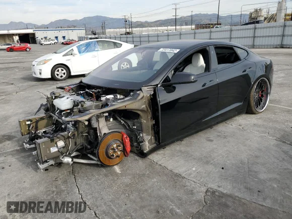 ✅ 2021 Tesla Model S Performance • VIN: 5YJSA1E44MF427891 • Lot: 72417042. Listed on Copart with 18,764 mi. Free auction sales archive from the USA and detailed vehicle history report at DreamBid. Image 1.