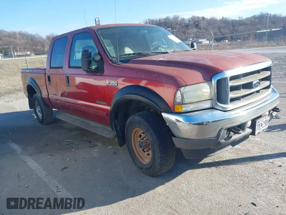 ✅ 2002 Ford F-250 XL • VIN: 1FTNW21F52EB86384 • Lot: 44198941. Listed on IAAI with 313,598 mi. Free auction sales archive from the USA and detailed vehicle history report at DreamBid. Image 1.