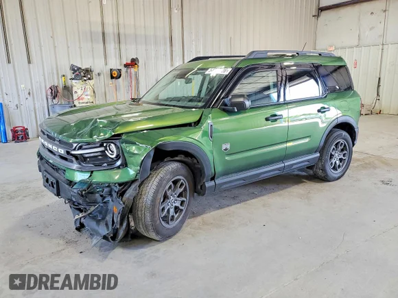 ✅ 2023 Ford Bronco Sport Big Bend • VIN: 3FMCR9B65PRD56832 • Lot: 54227026. Listed on Copart with 31,869 mi. Free auction sales archive from the USA and detailed vehicle history report at DreamBid. Image 1.