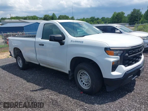 ✅ 2022 Chevrolet Silverado 1500 Work Truck • VIN: 3GCNAAEK6NG542127 • Lot: 45452538. Listed on IAAI with 142,077 mi. Free auction sales archive from the USA and detailed vehicle history report at DreamBid. Image 1.