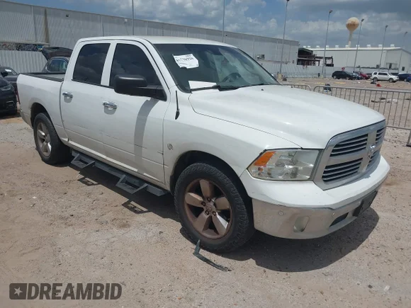 ✅ 2016 Ram 1500 Big Horn • VIN: 1C6RR6LT1GS101432 • Lot: 45526920. Listed on IAAI with 202,498 mi. Free auction sales archive from the USA and detailed vehicle history report at DreamBid. Image 1.