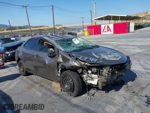 ✅ 2018 Toyota Corolla LE • VIN: 5YFBURHE0JP766156 • Lot: 45121758. Listed on IAAI with 174,948 mi. Free auction sales archive from the USA and detailed vehicle history report at DreamBid. Image 1.