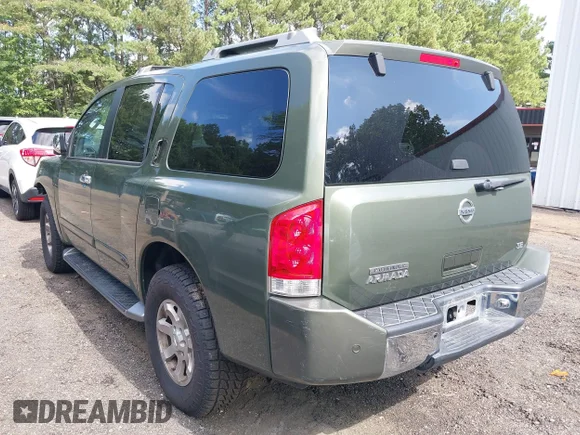 ✅ 2004 Nissan Armada LE • VIN: 5N1AA08B34N700221 • Lot: 42719897. Wystawiony na IAAI z przebiegiem 145 273 mil. Bezpłatny archiwum sprzedaży aukcyjnych z USA i szczegółowy raport historii pojazdu na DreamBid. Zdjęcie 3.