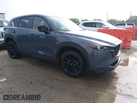 ✅ 2023 Mazda CX-5 S Carbon Edition • VIN: JM3KFBCM9P0167895 • Lot: 45132657. Wystawiony na IAAI z przebiegiem 37 777 mil. Bezpłatny archiwum sprzedaży aukcyjnych z USA i szczegółowy raport historii pojazdu na DreamBid. Zdjęcie 1.