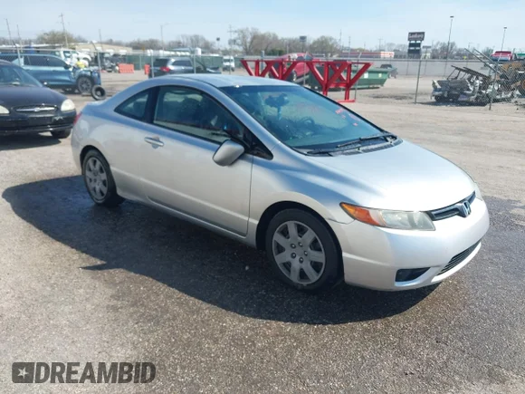 ✅ 2006 Honda Civic LX • VIN: 2HGFG11616H516713 • Lot: 44648379. Listed on IAAI with 200,184 mi. Free auction sales archive from the USA and detailed vehicle history report at DreamBid. Image 1.
