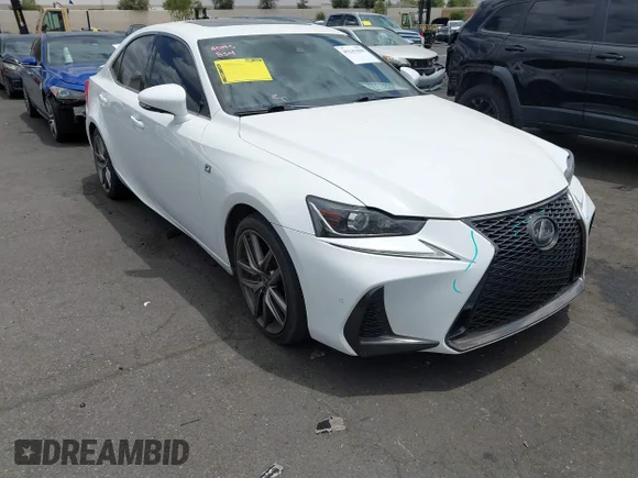 ✅ 2019 Lexus IS 300 • VIN: JTHBA1D26K5092677 • Lot: 45243088. Listed on IAAI with 94,116 mi. Free auction sales archive from the USA and detailed vehicle history report at DreamBid. Image 1.