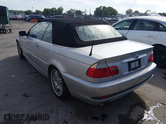 ✅ 2004 BMW 3 Series 330Ci • VIN: WBABW53484PL47752 • Lot: 45167875. Listed on IAAI with 195,618 mi. Free auction sales archive from the USA and detailed vehicle history report at DreamBid. Image 3.