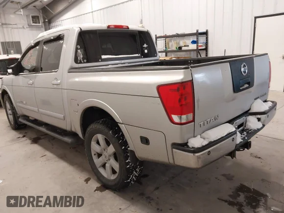 ✅ 2008 Nissan Titan Pro-4X • VIN: 1N6BA07C88N339333 • Lot: 43831302. Wystawiony na IAAI z przebiegiem 172 587 mil. Bezpłatny archiwum sprzedaży aukcyjnych z USA i szczegółowy raport historii pojazdu na DreamBid. Zdjęcie 3.