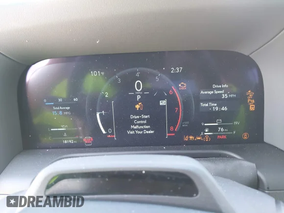 ✅ 2024 Lexus GX 550 Premium • VIN: JTJTBCDX7R5019125 • Лот: 42760877. Опубліковано раніше на IAAI з пробігом 18 192 миль. Безкоштовний доступ до архіву аукціонних продажів зі США та докладний звіт про історію автомобіля на DreamBid. Зображення 7.